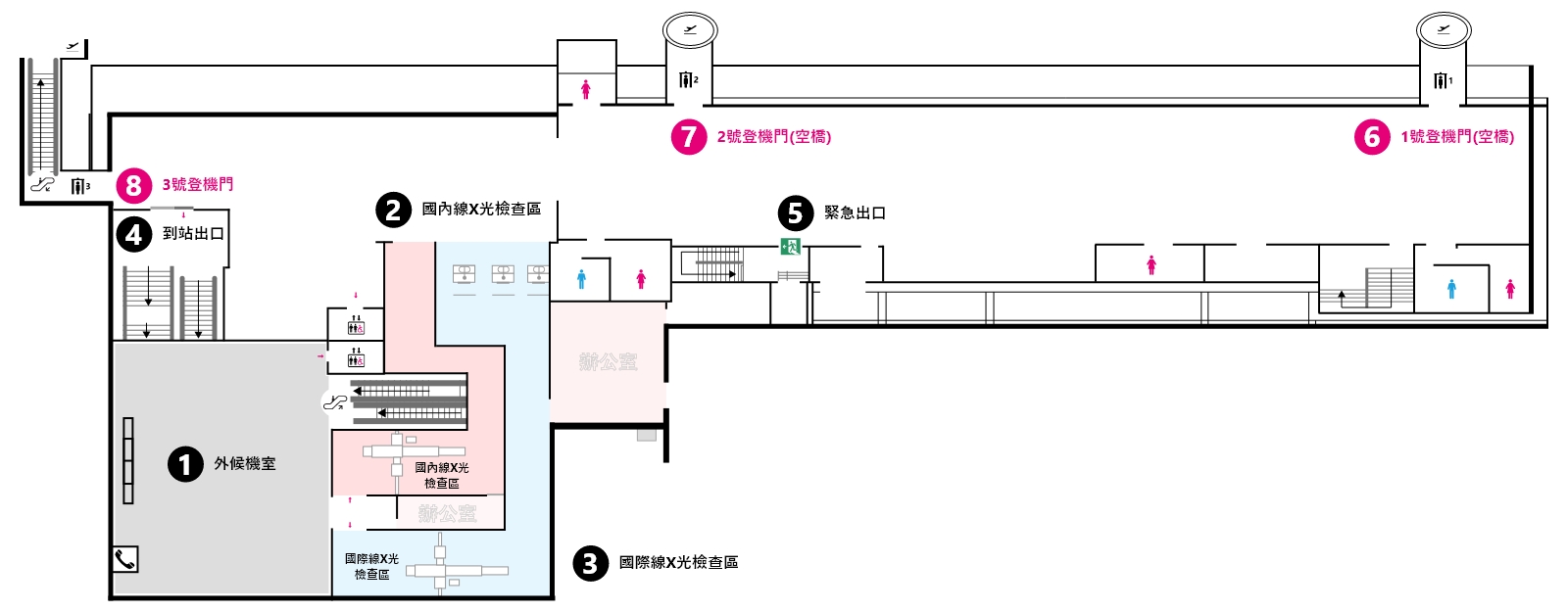 2階平面図